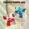 5 Hole Bubble Machine Electric Bubble Machine Light Music Soap