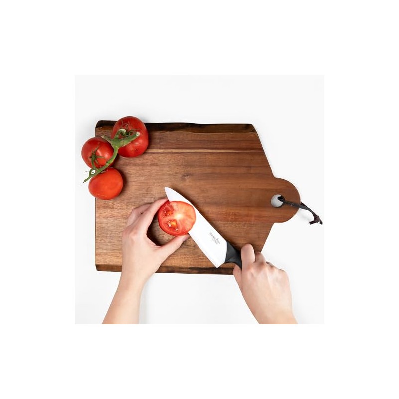 Shenzhen Knives White Ceramic 6 Inch Chef's Knife - Lightweight