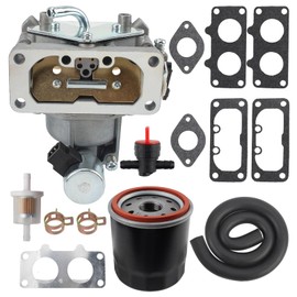Carbhub FH721V Carburetor Fit for 15003-0940 15003-7094 15004-1010 15004-0757 15004-1005 15004-0763, Fit for Kawasaki FH641V FH601V FH661V FH680V FX801V FX850V Carb 22HP Engine with Fuel Pump Gaskets
