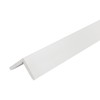 Outwater White 3" X 3" Styrene Angle with Adhesive on