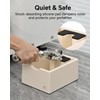 Espresso Knock Box, Durable ABS Coffee Grounds Dump Bin, Anti-Slip