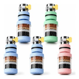 Filtro Para Llave Cocina Grifo Purificador Agua Kit 5piezas