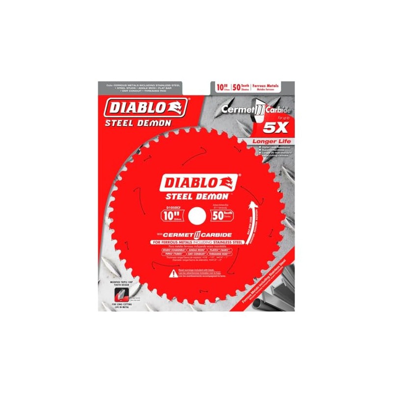 Diablo Steel Demon Cermet II Saw Blade for Medium Metal