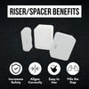 Simplisafe Entry Sensor Spacer | Door Sensor Riser for Simplisafe