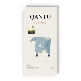 Qantu Oh La Vache Dark Milk Chocolate Bar, 50 GR