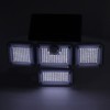 Solar Outdoor Street Light 4 Rotating Head Flexible Foldable IP64