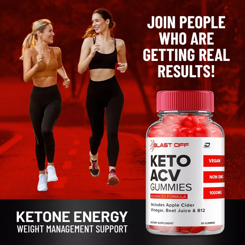Blast Off (2 Pack) Blast Off Keto ACV Gummies Supplement