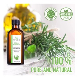 Aceite Fortalecedor Romero Cabello Pestañas Ceja 100% Natura