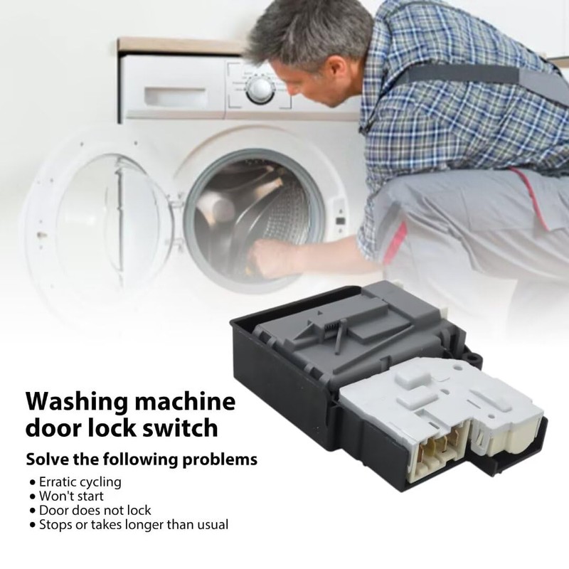 Washer Door Lock Switch Assembly for LG Front-Load washers Kenmore