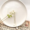 Rabithenn Lily of the Valley Hairpin with Pendant, Silver Tone