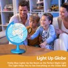 JOWHOL Illuminated Globe for Kids Learning with Animals illustrations Easy