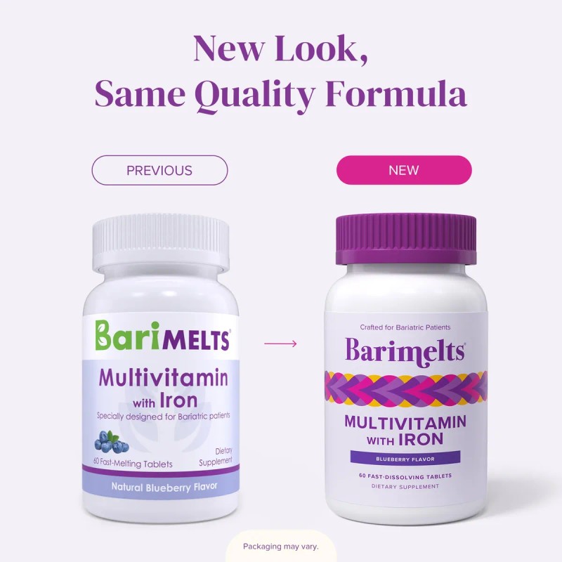 Barimelts Multivitamínico Bariátrico - 60 Tabletas