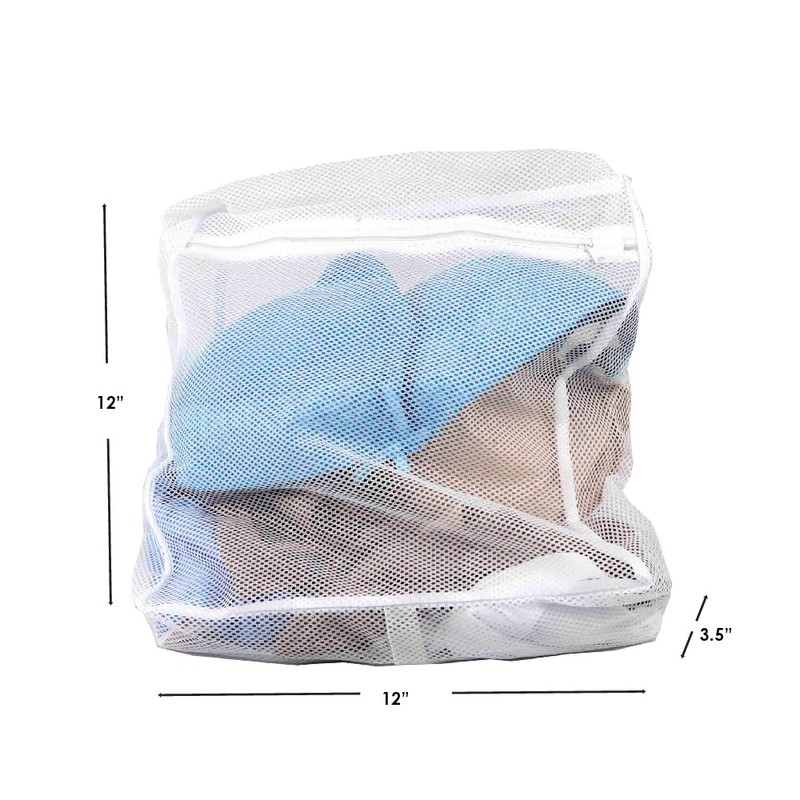 Home Basics Micro Mesh Delicates Washer Bag | Rectangular-Shaped Laundry
