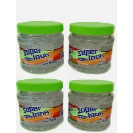 wetline 4 PACKS ~ Super look Wetline New Styling Gel extreme Hold 15.87 Oz Ea