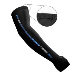 TALONGAMES Gaming Arm Cover, Protective Arm Sleeve, For E-Sports, Friction Reduction, Bicep Adjustable, Fps Tps, Long, Absorbent, Quick Drying, Cool, 1 Piece Set, Black (M Size), Black