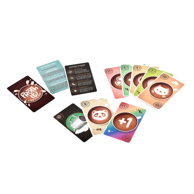 Professor Puzzle | Froth It | Card Game | Ages