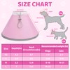DEWVIE Soft Dog Cone for Dogs, Soft Dog Recovery Cone