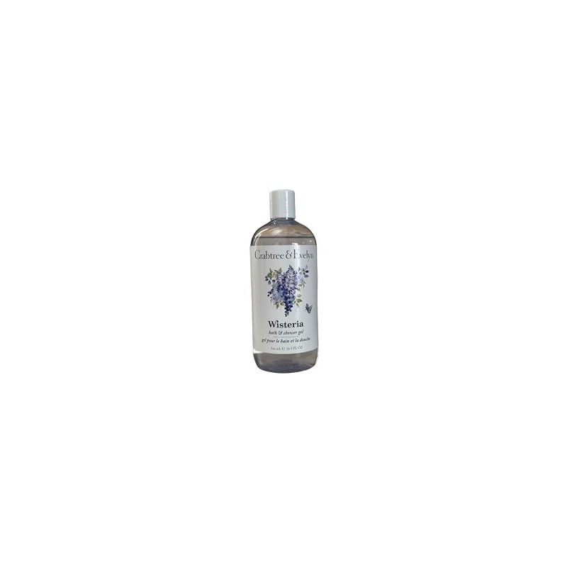 Crabtree & Evelyn Wisteria Bath Set Shower Gel and Body