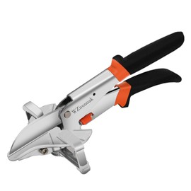 WZironoak Miter Shears for Angular Cutting,Adjustable at 45 To 135 Degree, Hand Tools for Cutting Soft Wood, Plastic, PVC, Comes with safety buckle (Multi-Angle Miter Shear Cutter)