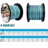 Ashconfish PE Line, Camouflage Blue, Fishing System, 4 Braid, 32.8
