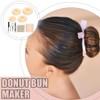 YAYNO 34 Pezzi Set Completo per Chignon 4 Creatore per