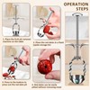 VolksRose Cherry Pitter Tool, Multi Stoner Fruit Remover with Stainless