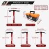 TOOLUTION 4-Pcs Gardening Tool Set – Pick Axe, Hoe, Hand