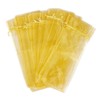 Wuligirl 20pcs Organza Wine Bottle Bags Gold Drawstring Wrapping Gift