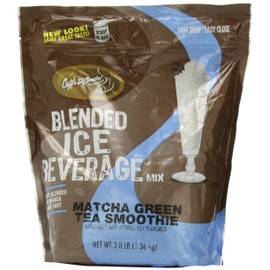 Frappe Freeze Matcha Green Tea Smoothies Blended Drink Mix, 3 Pounds