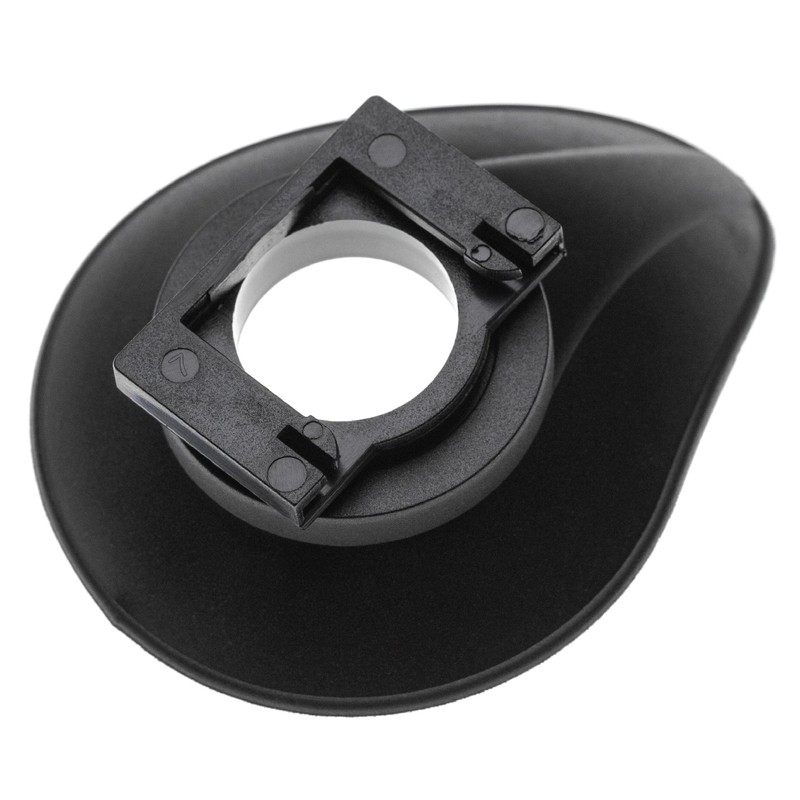 vhbw Eyecup Viewfinder Compatible with Canon EOS 1200D, 200D, 20D,