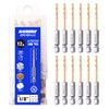 JEFE HEX 1/8" Hex Shank Drill Bits - 12 PCS
