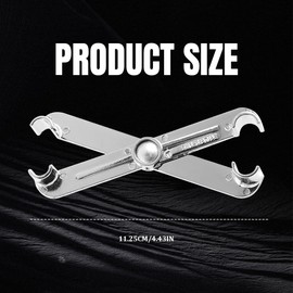 QZTYTY Fuel Line Disconnect Scissor Tool Set for 3/8 Inch and 5/16Inch, Fuel Line Disconnect Tool, Quick Disconnection A/C Line Transmission Line Remover Tool, Car Accessories for GM Ford Mazda