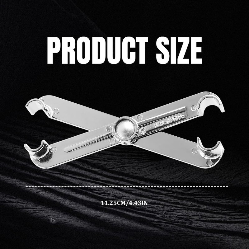 QZTYTY Fuel Line Disconnect Scissor Tool Set for 3/8 Inch