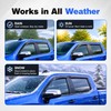 IG Window Visor for Volvo XC90 2016-2024, Rain Guard Tape-On