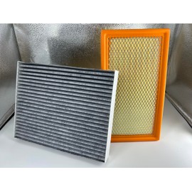 Air Filter Compatible with 20-24 Ford Explorer Police Interceptor Utility Engine Cabin Air Filtration AC Cab Air Filtrate 7T4Z-9601-A FA-1884 SA10242 FP89 CV12772 WP10019 Engine Cabin Air Filters Kit