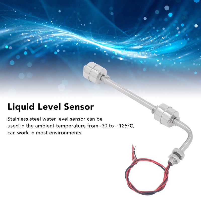 Water Level Sensor Stainless Steel Liquid Float Switch Controller for
