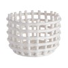 BUTLERS Ceramic Basket, Diameter 16 x 12 cm, Craft Ceramic