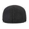 Faletony Men's Mesh Flat Cap Breathable Summer Peaked Cap Beret