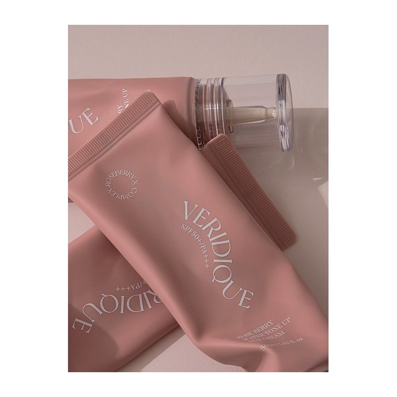 Veridique Roseberry Water Tone-Up Sun Cream 50ml / 로즈베리 워터
