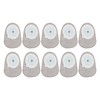 10pcs Adhesive Colostomy Pouch Lock Disposable Drainable Medical Ostomy Bag
