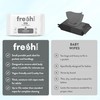 FreshWipes Mini Antibacterial Body Wipes for Adults 1 Pack (10