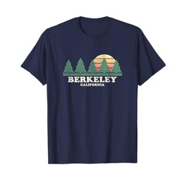 Berkeley CA Vintage Throwback Tee Retro 70s Design T-Shirt