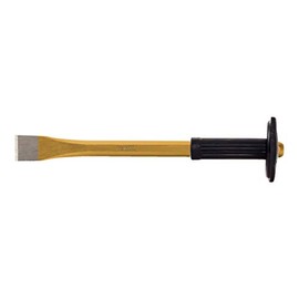 KS Tools 162.0222 Maurermeißel mit Handschutzgriff, 8-kant, 250mm