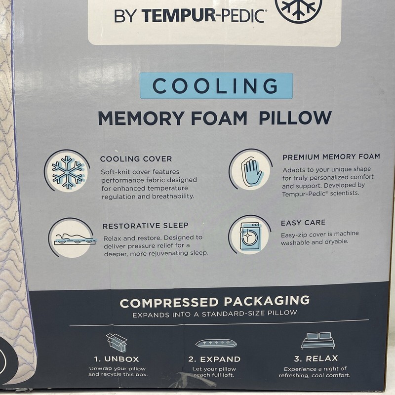 Tempur-Pedic Serenity by Tempur-Pedic Cooling Memory Foam Pillow - Standard