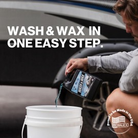 Walex Premium RV, Marine, Boat, Auto, and Bike Wash & Wax, 1-Gallon