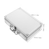 TEHAUX Aluminum Alloy Storage Box Portable Briefcase for Tools Documents