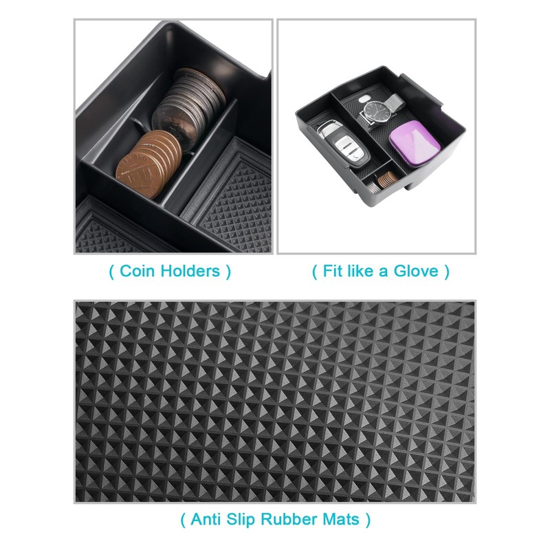 CDEFG for 2025 2026 Subaru Forester Center Console Organizer, for