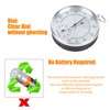 Dial Thermometer, Indoor Outdoor Hygrometer, Simplicity & Easy Reading, for