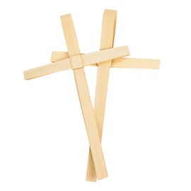 Concordia Supply Palm Sunday Outreach Palm Crosses - Dried African Palm Crosses 6" x 4.5" (Large, Pack of 50)
