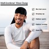 Velvet Men Durag –Premium Durag Cap Headwraps (2PCS) with Extra